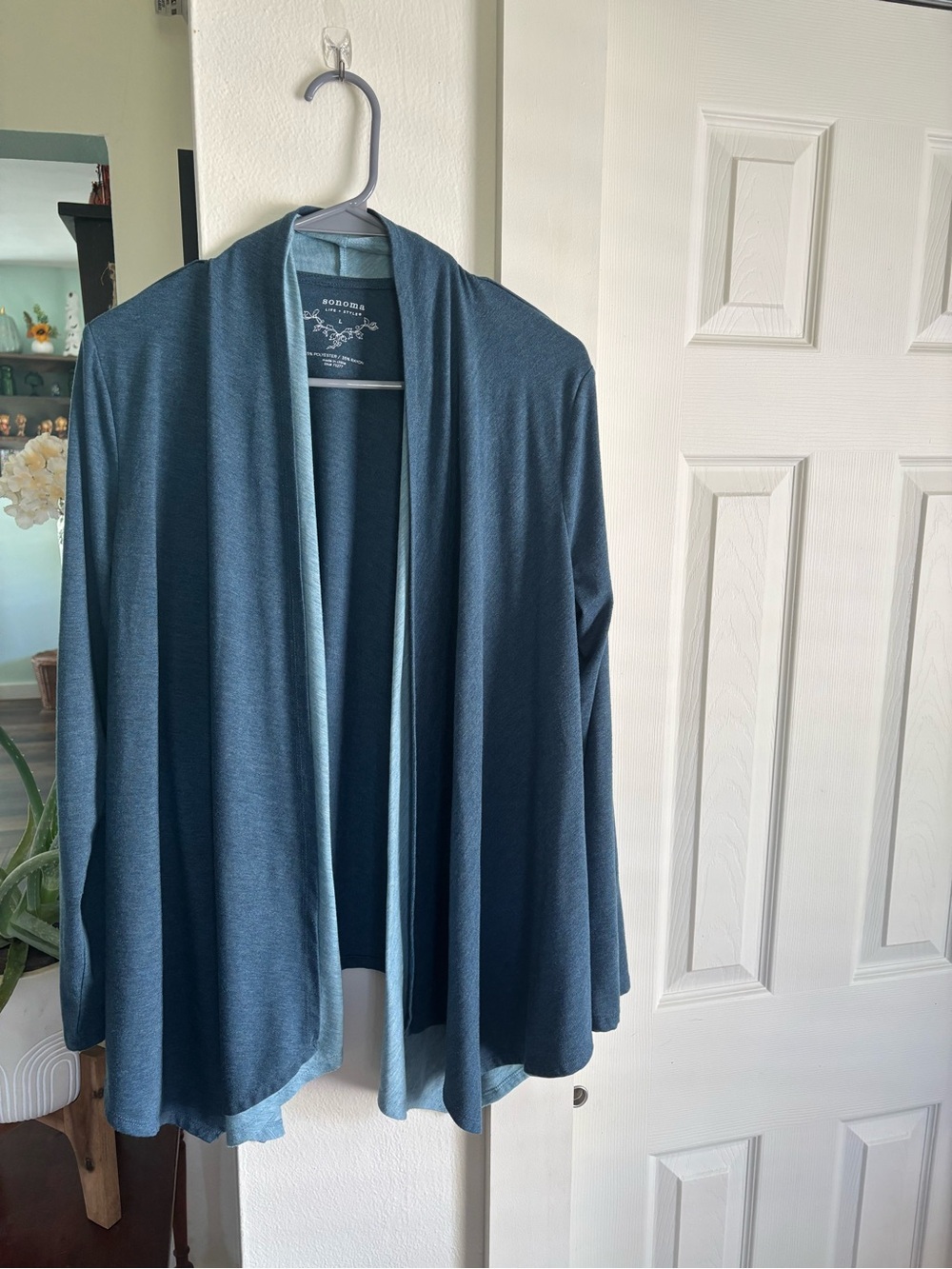 Sonoma Open-Front Jacket in Teal